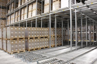 Orkla Foods, Norway - Pallet flow