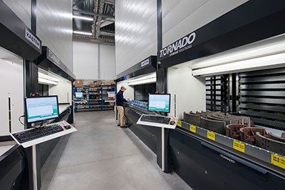 Constructor Russia’s customer can now increase efficiency and organization of their warehouse with automated storage machines